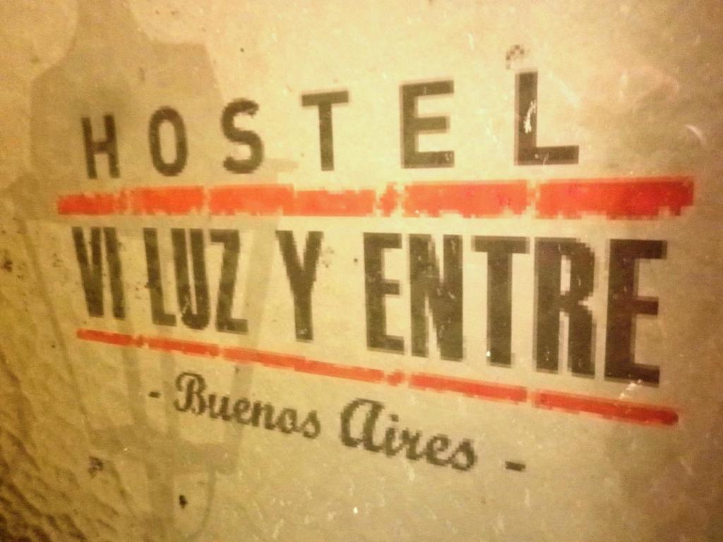 VI Luz Y Entre Hostel Buenos Aires Dış mekan fotoğraf